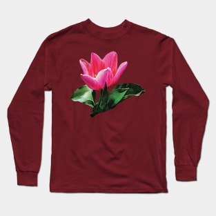 One Pink Tulip Long Sleeve T-Shirt